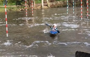 Slalom régional à Clisson de beaux résultats