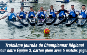 L'équipe 3 invaincue ! Merci à nos moins de 18 ans