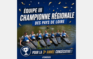 L'équipe III termine 1er des Pays de Loire