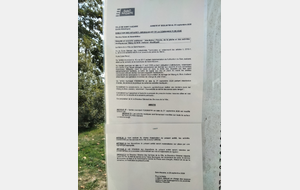 Navigation interdite sur le Bois Joalland