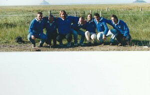 Equipe 1, en 2001 à Avranche dans le cadre du championnat de Nationale 2 ou l'équipe terminera 13 ème sur les 17 équipes présentes