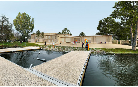 Des nouvelles de la future base : Aviron / Kayak / Voile du Bois Joalland