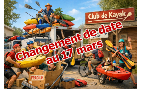 CHANGEMENT DE DATE Réunion d'information déménagement du club avant travaux - Mardi 17 mars -18h à 19 h - Bungalows de l'OMS à la soucoupe